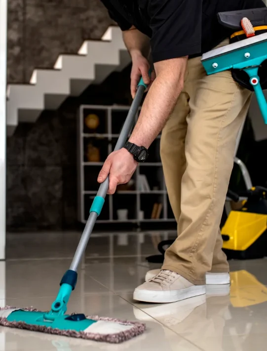 man-doing-professional-home-cleaning-service
